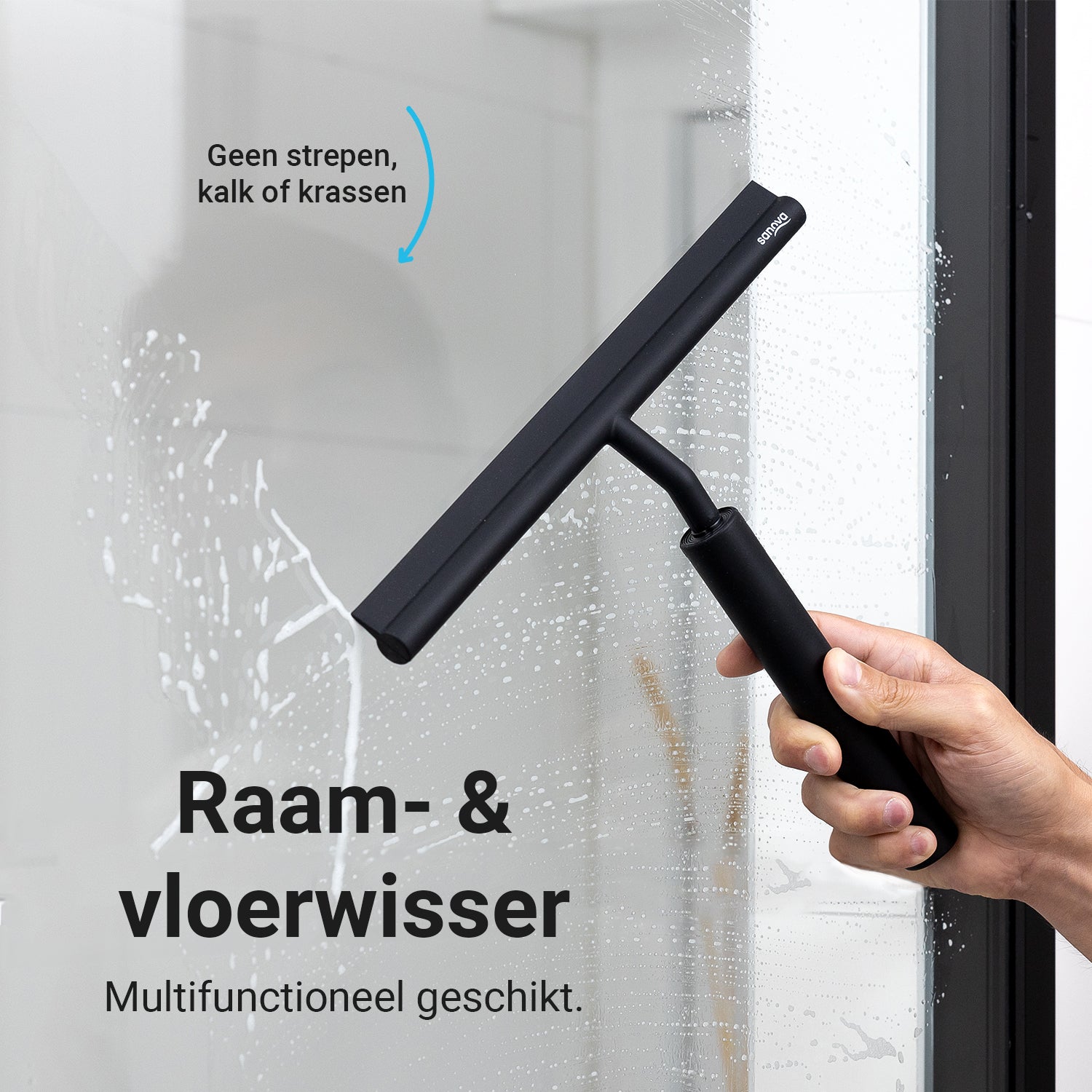 Extendable Shower Squeegee - Silicone