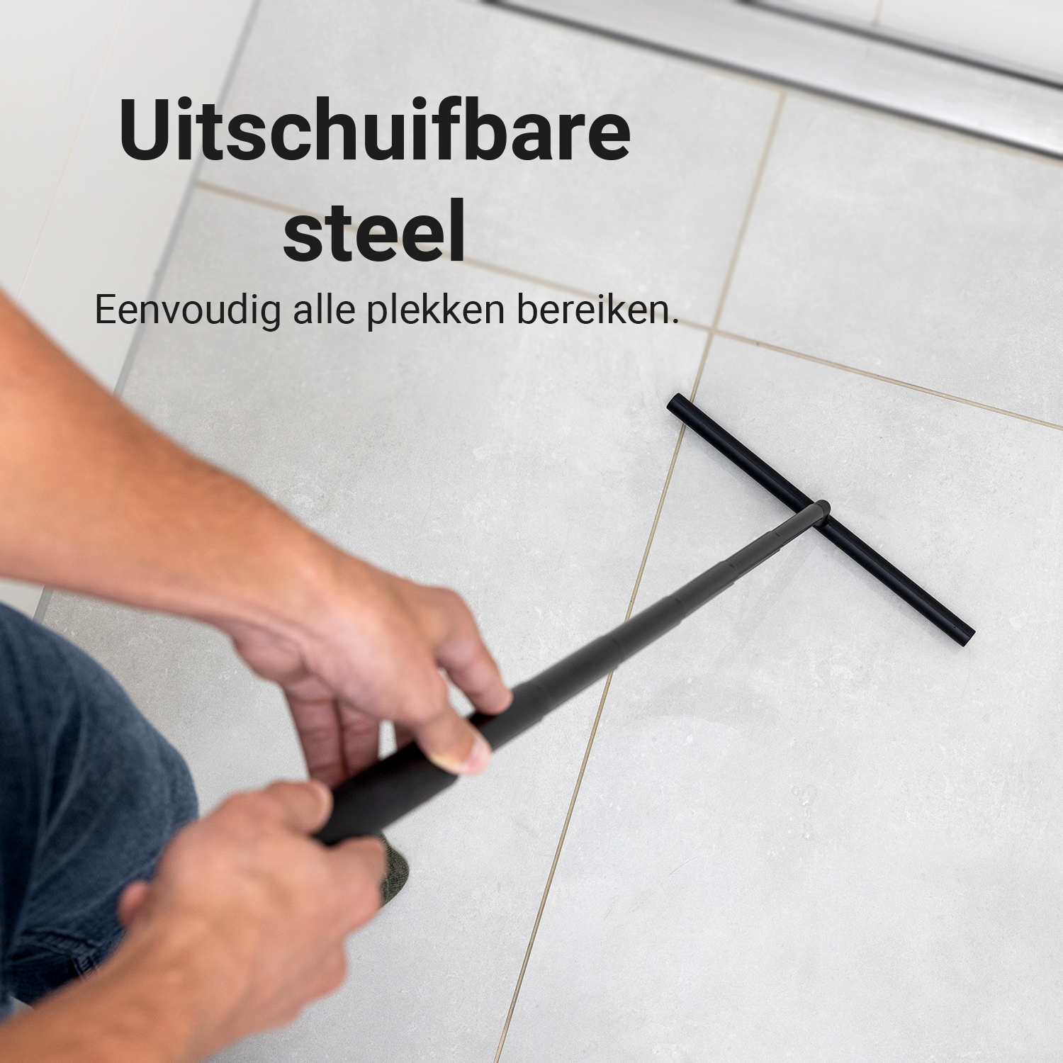 Extendable Shower Squeegee - Silicone
