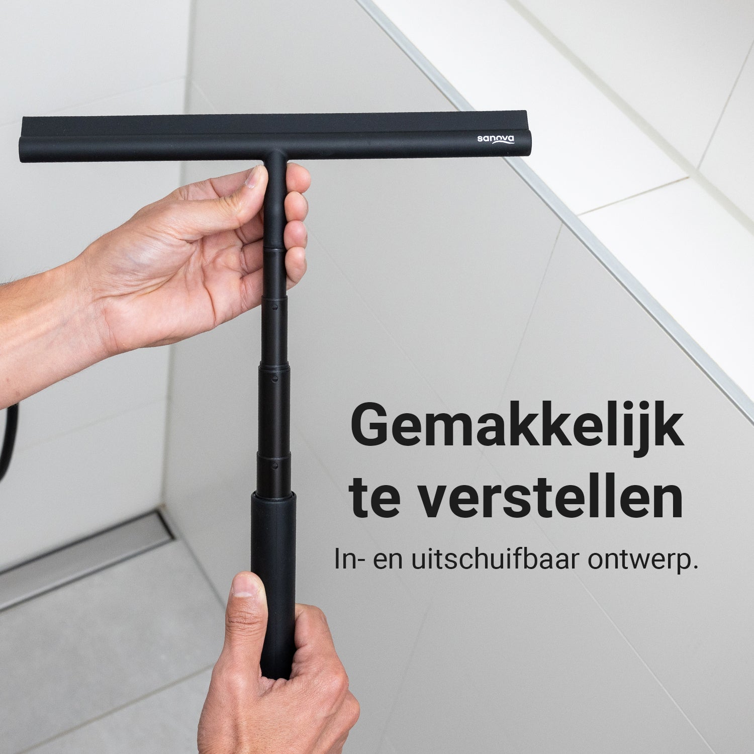 Extendable Shower Squeegee - Silicone