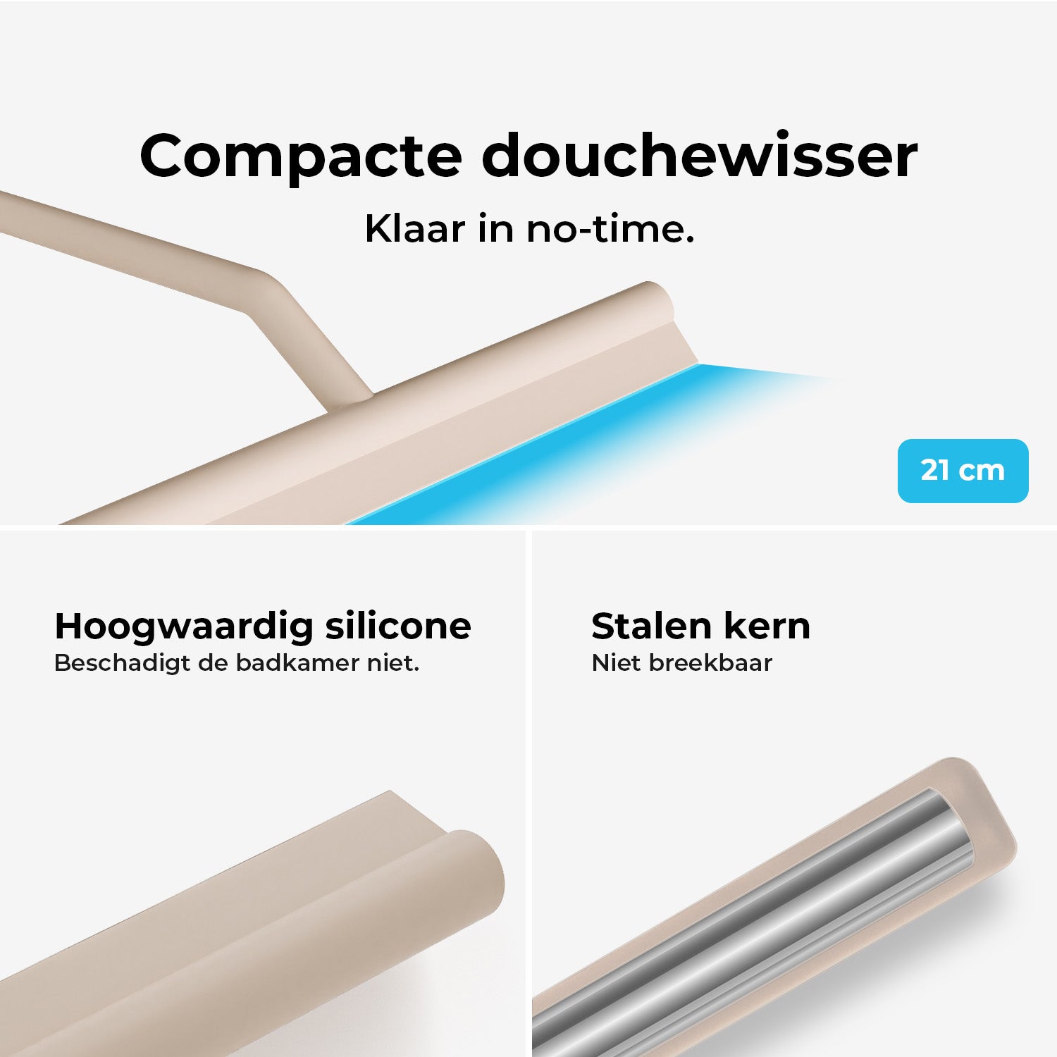 Douchewisser klein - 20 cm