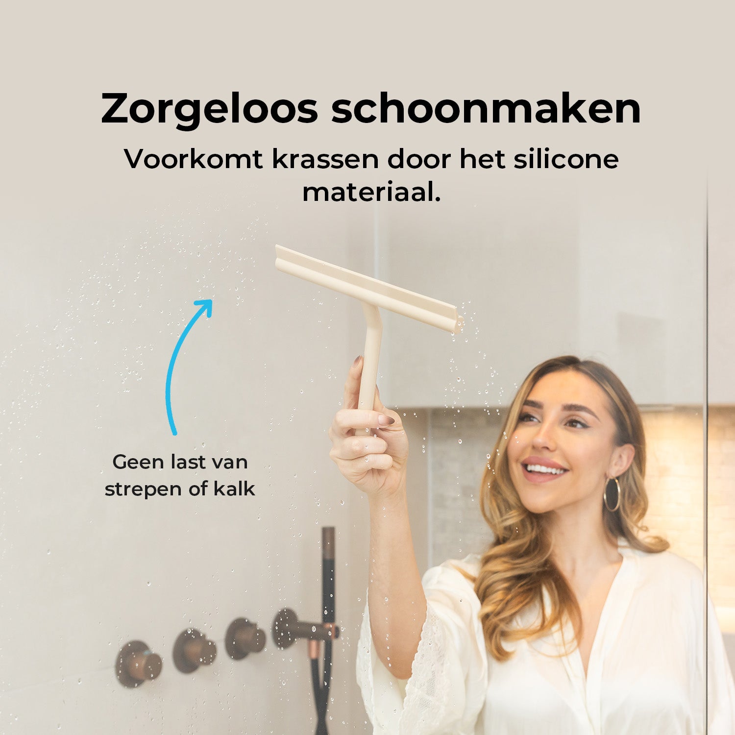 Douchewisser klein - 20 cm