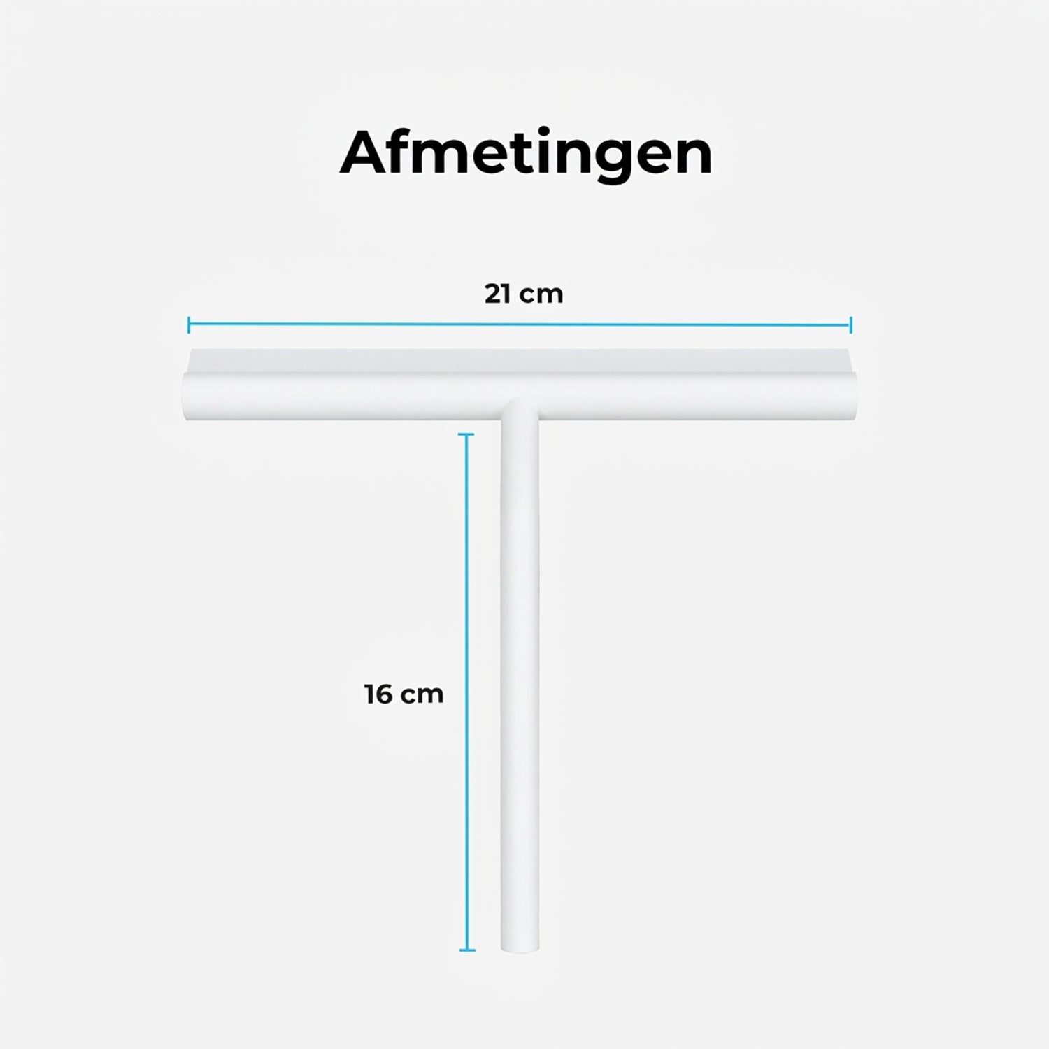 Siliconen douchewisser - 20 cm