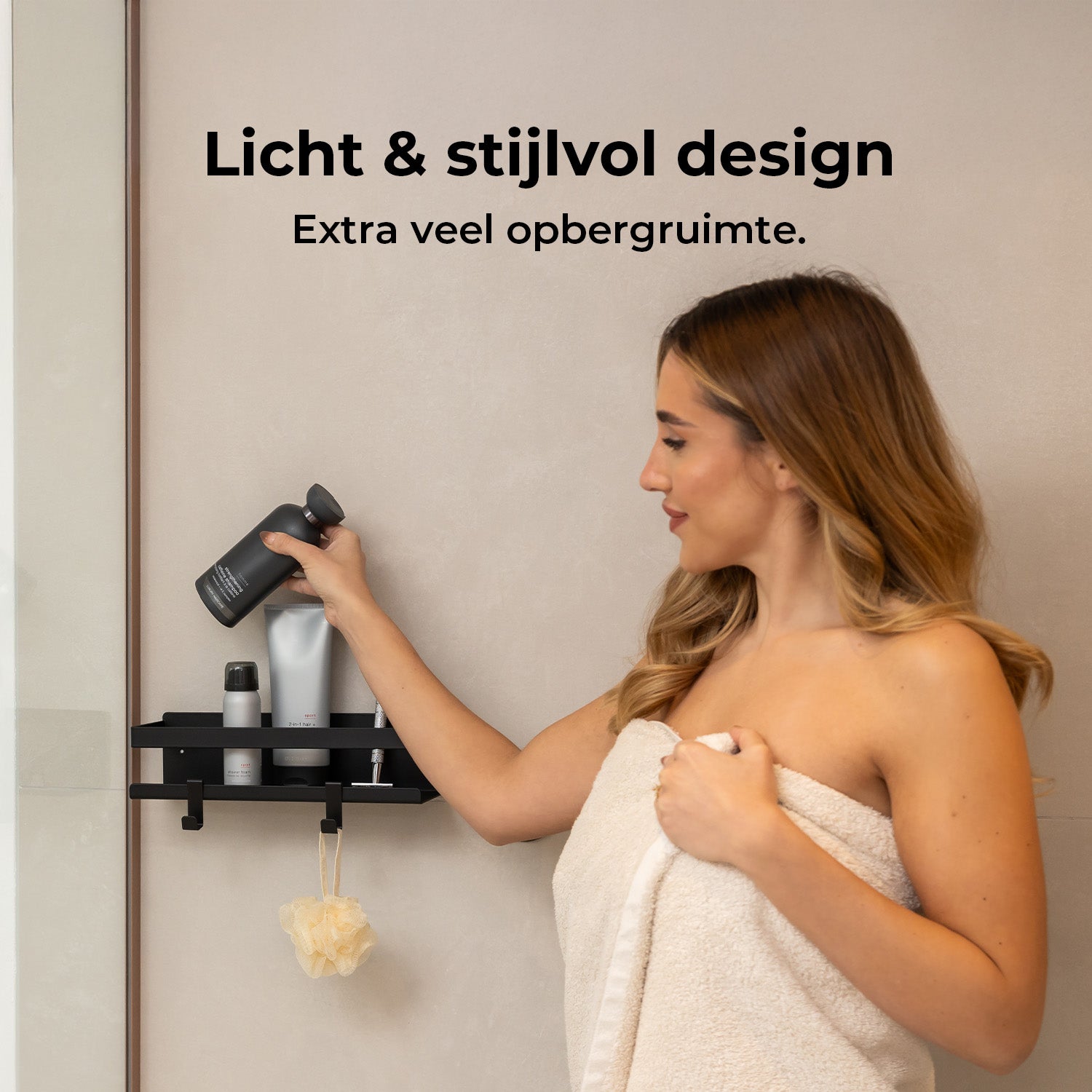 Doucherek Rechthoek 30 CM