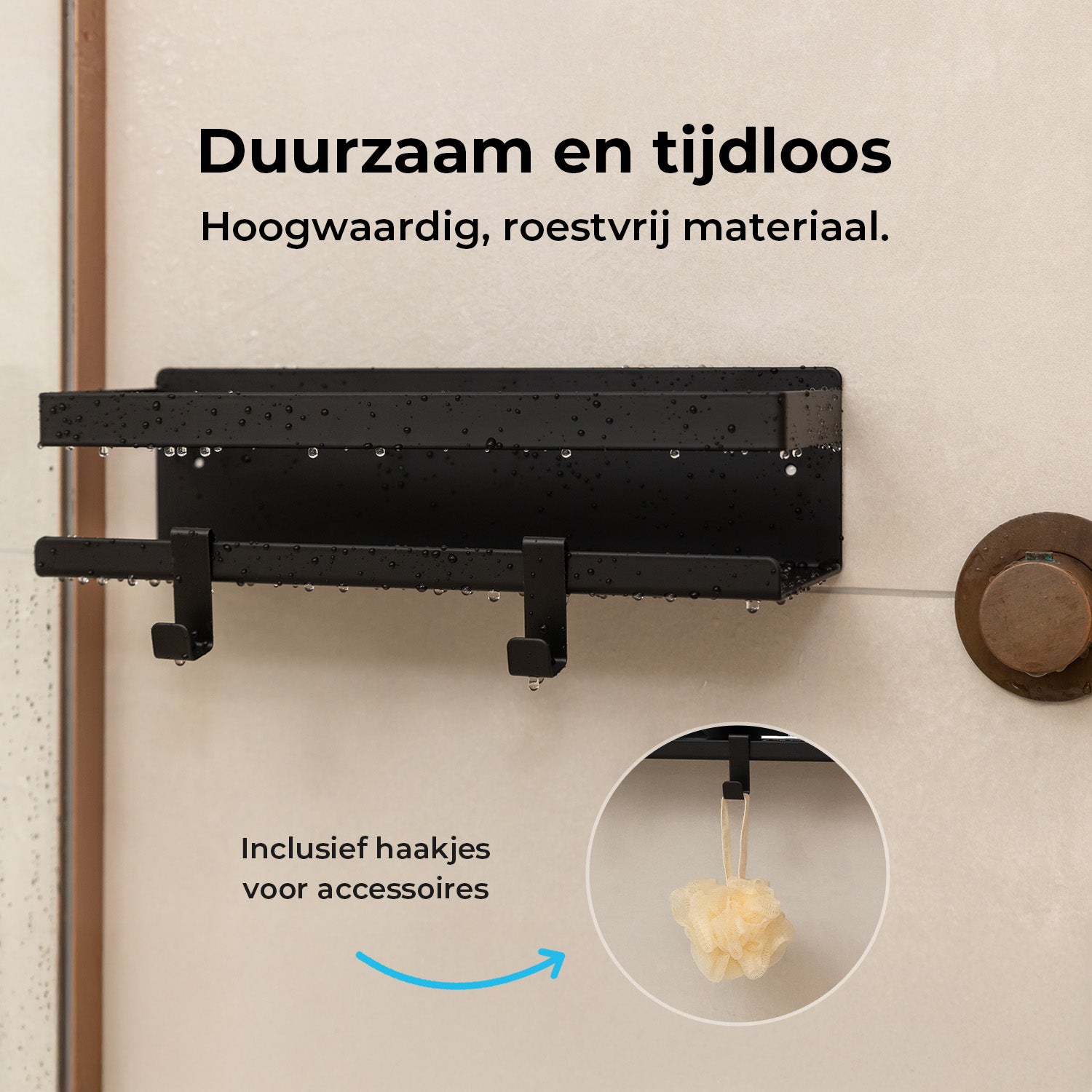 Doucherek Rechthoek 30 CM