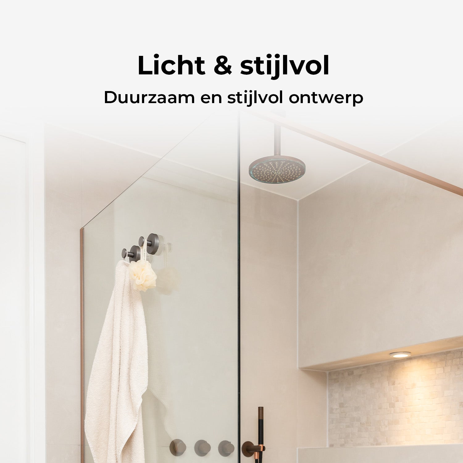 Zelfklevende Handdoekhaak - Set van 2