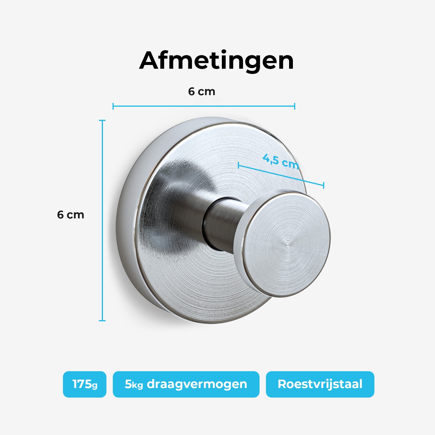 Zelfklevende Handdoekhaak - Set van 2