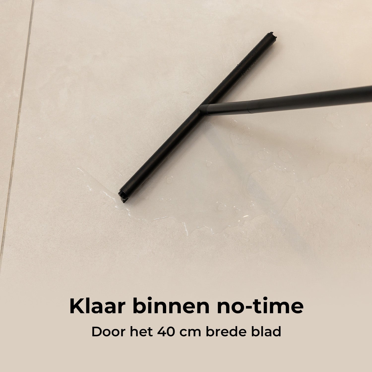 Vloertrekker met steel