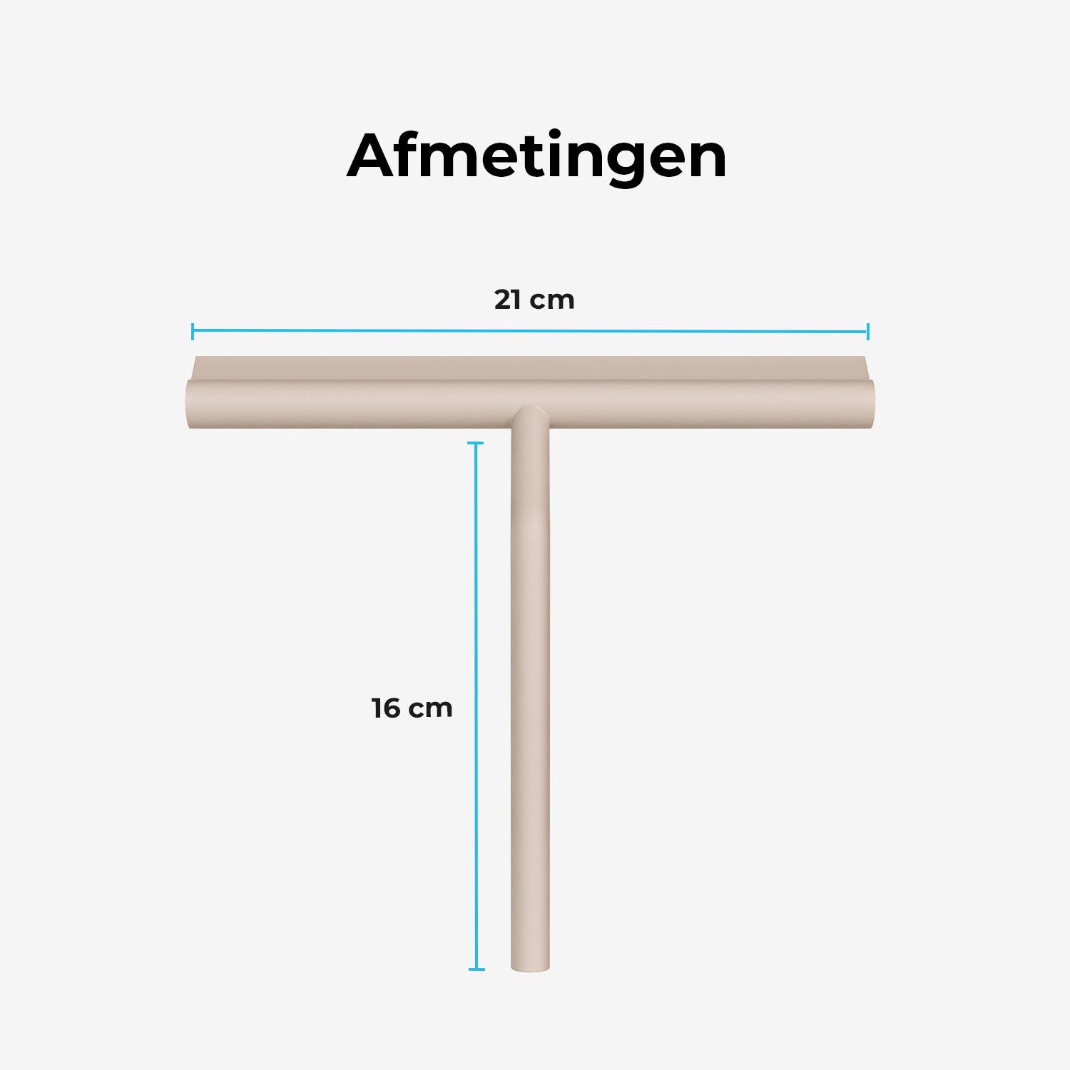 Douchewisser klein - 20 cm