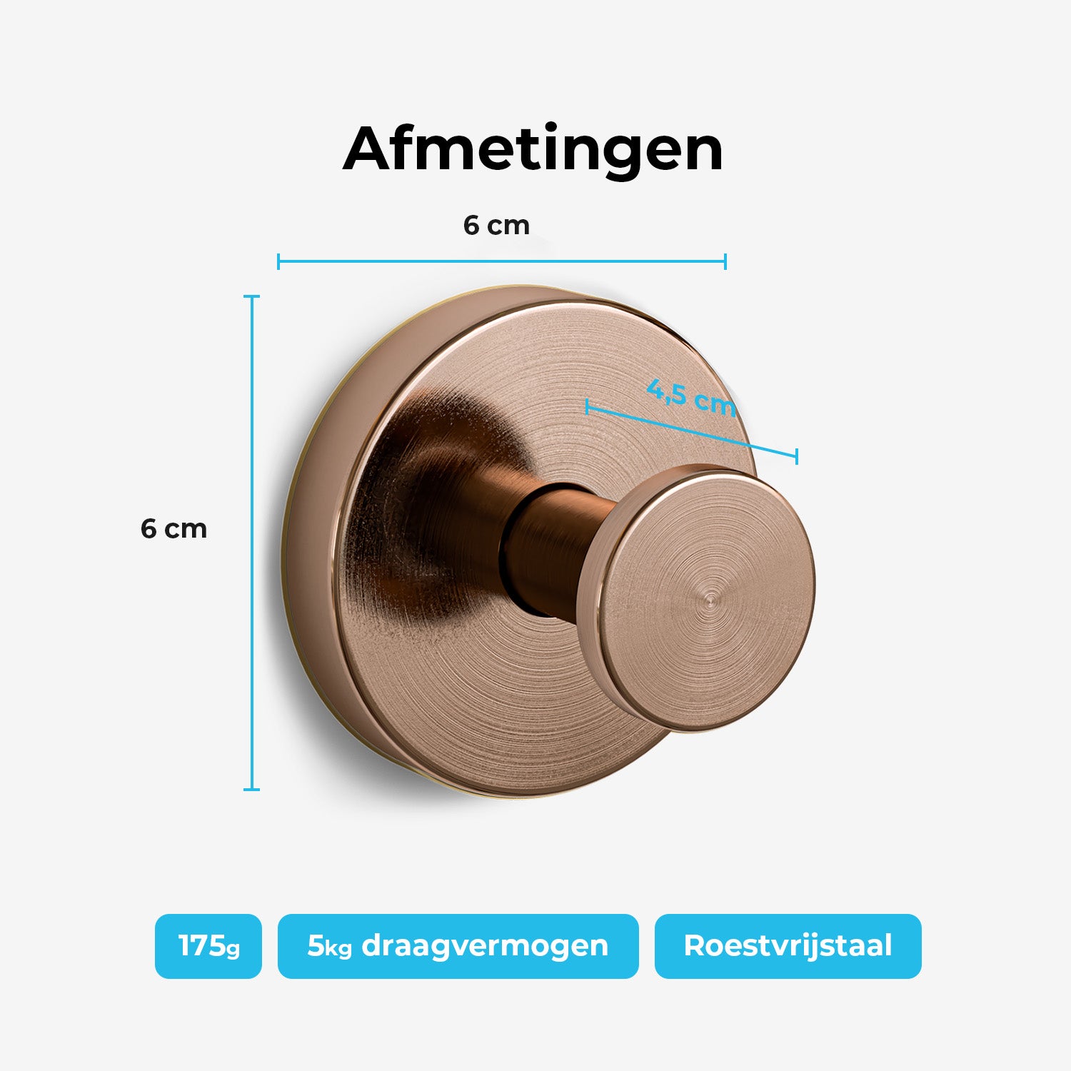 Zelfklevende Handdoekhaak - Set van 2