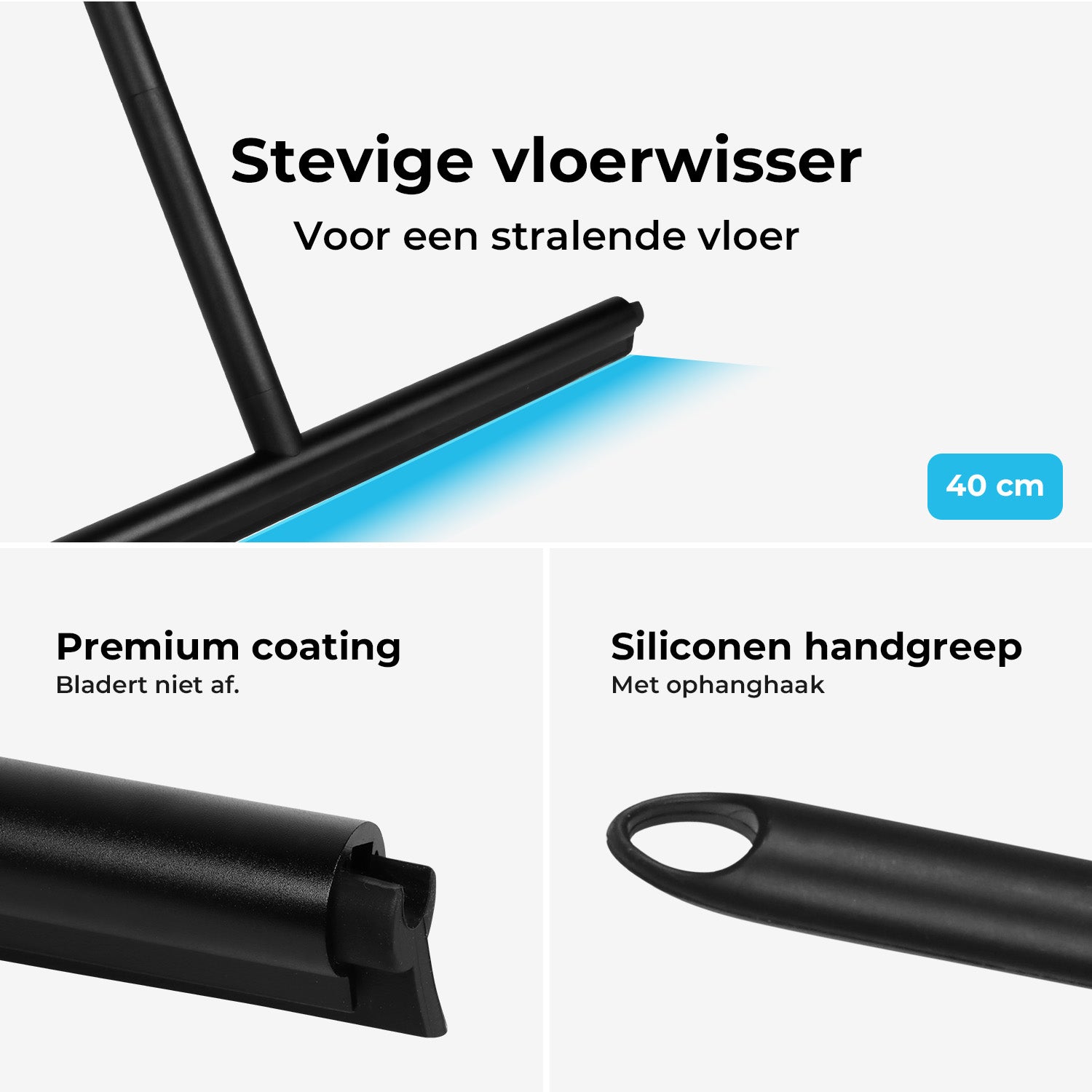 Vloertrekker met steel